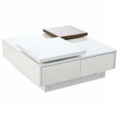 Modern square coffee table