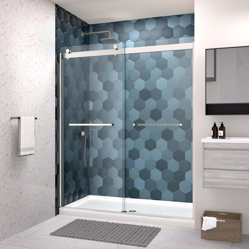 Shower Door,Sliding Door,With Tempered Glass