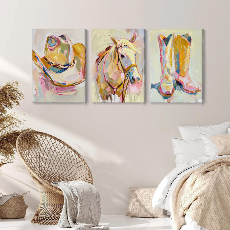 3 Piece Wrapped Canvas Print