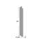 Acrylic Wine Bottle Rack in Clear