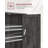 Yvette 59"W Credenza Sideboard, Buffet Storage Cabinet-1645355138