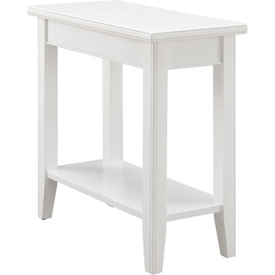 Laurent Solid + Manufactured Wood Narrow End Table