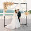 Ensemble de support mobile Backdrop Stand 7 x 10 pi pour Party & Photo Video Studio