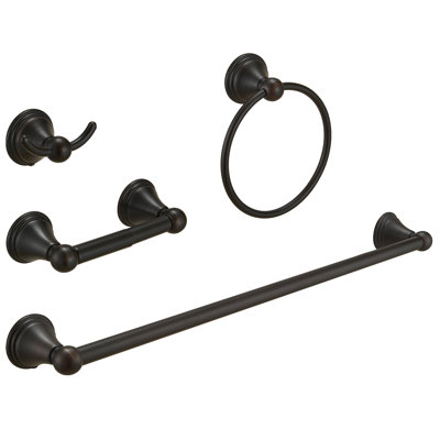 4 - Piece Bathroom Hardware Set