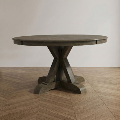 Joyce 54" Pedestal Dining Table by One Allium Way