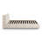 Keyshawn Cream Jacquard Pattern Queen Bed