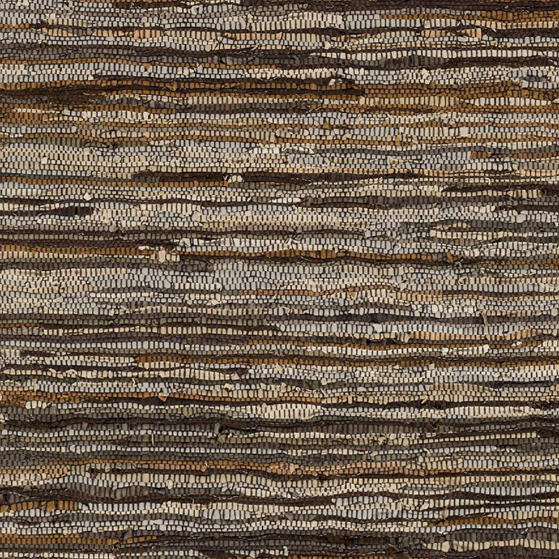 Altum Leather Abstract Indoor Rug, Rectangle 9' x 12'