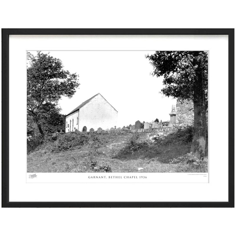 Garnant, Bethel Chapel 1936 by Francis Frith - Single Picture Frame Print, 40cm H x 50cm W x 2.3cm D