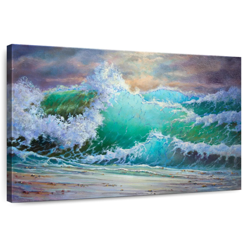 Gillard Waves, 8" H x 12" W