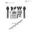 Porte de grange moderne | Ego 5000 | Ensemble de quincaillerie lourde pour rails | Portes intérieures solides-99701576-99701579