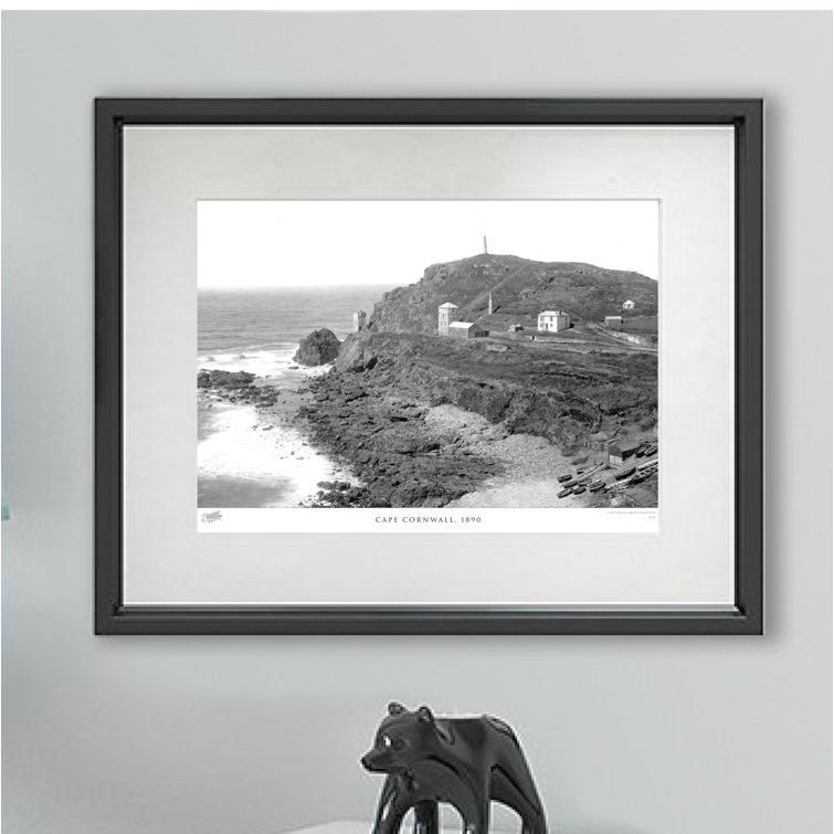 Cape Cornwall, 1890 - Single Picture Frame Print