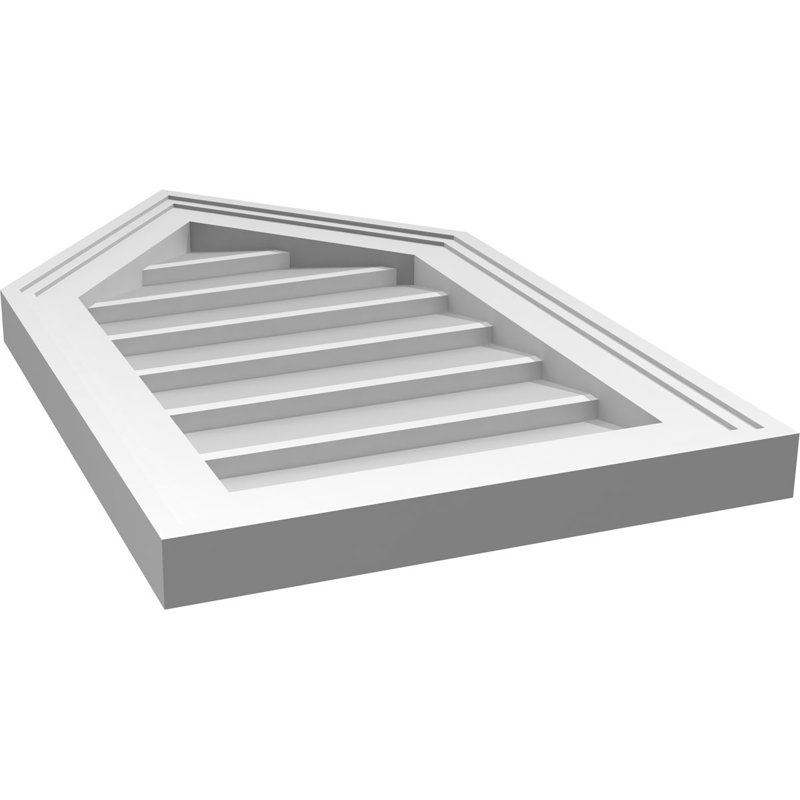 Ventilateur à pignon en uréthane non-fonctionnel Signature, H 24 po x l 14 po x P 1,5 po