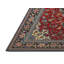 Tapis traditionnel rouge / bleu sarcelle / gris Zioutas-738401831