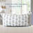 Amalthea Linen Block Print Pillow Cover