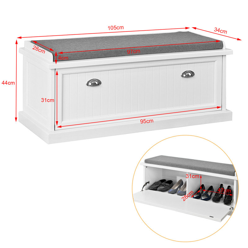 Indurial Upholstered Storage Bench