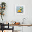 Vase de fleurs et de citrons, reproduction sous verre, design by Creative Studio-130831425-130831430