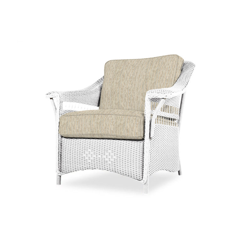 Nantucket Outdoor Lounge Chair, White, Charlotte Sparrow