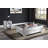 Industrial 24.02"H Square End Table in Aluminum