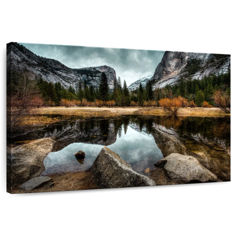 Alvord Glassy Mirror Lake, 24" H x 36" W