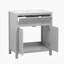Ensemble de meuble-lavabo sur pied 60 po avec lavabo en céramique 60 po