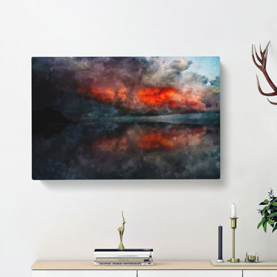 Storm Approaching - Wrapped Canvas Painting