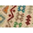 Bondurant Geometric Flatweave Rectangle 6'7'' x 9'7'' Wool Area Rug in Beige/Brown/Blue