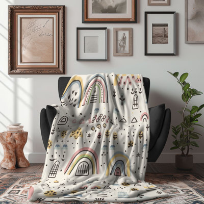 Rainbow Hues - 1 pièce Sherpa Premium