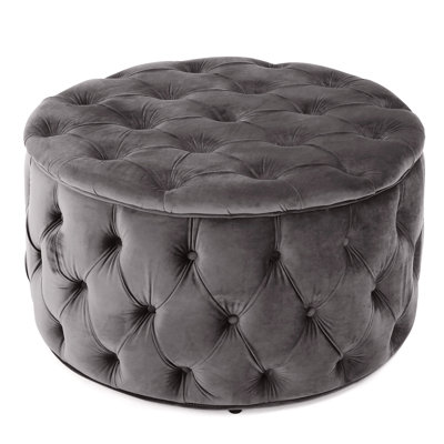 Stylish In Grey Velvet - For Relaxation With And