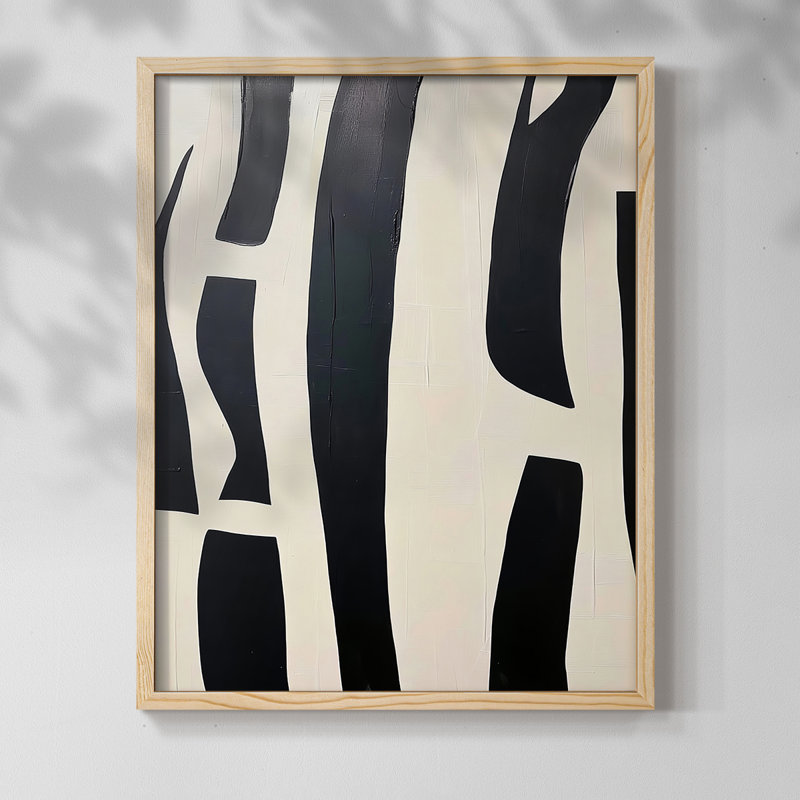 "ABSTRACT Series DCL XXXVII" par J Paul, Naturel, H 11 po x l 9 po