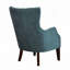Fauteuil à oreilles capitonné Hannah-2062625708