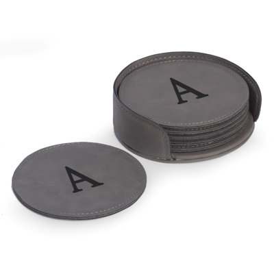 Ensemble de sous-verres personnalisés 7 pièces avec support