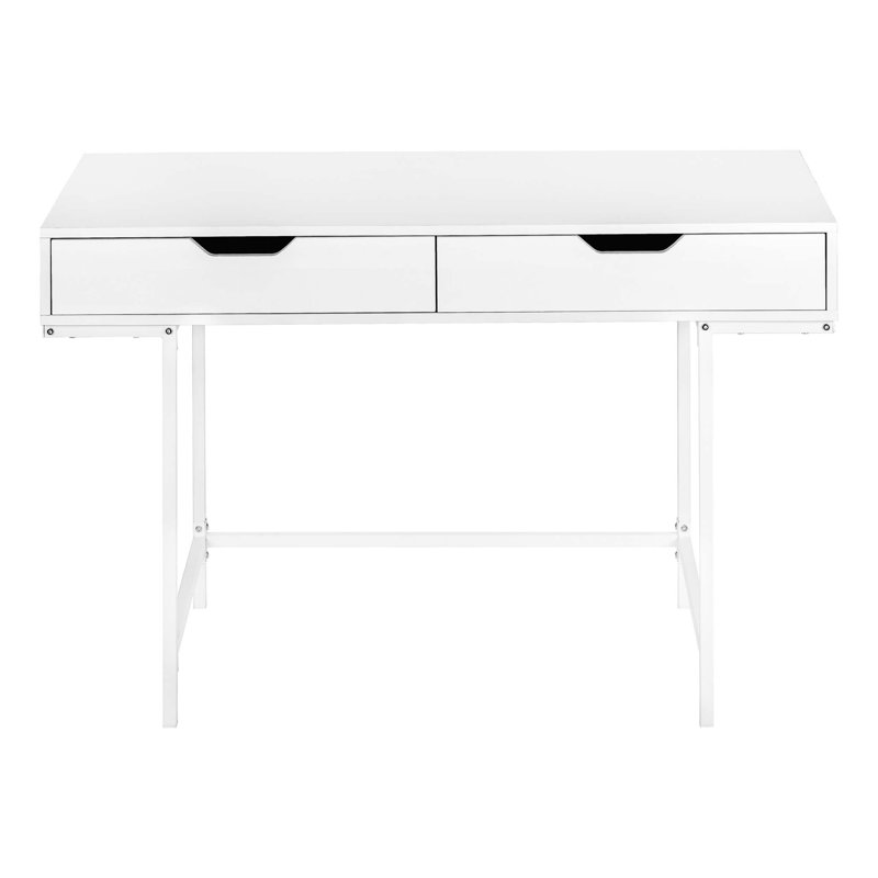 Modern Minimalist Computer Desk, White Duplicate
