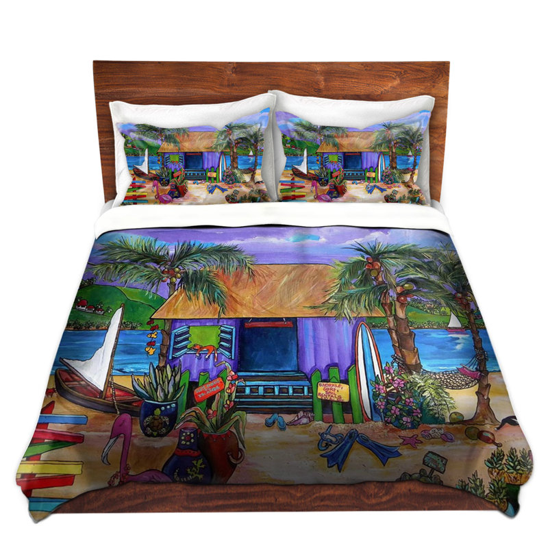 Polyester Duvet Cover, King Duvet Cover + 2 King Shams