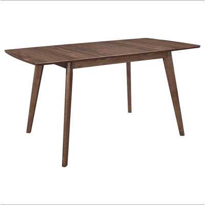 Natural Walnut Rectangular Dining Table