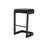 Tabouret de bar Regan avec cuir noir et graphite-48367408
