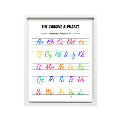 Alphabet cursif
