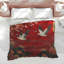 Édredon Cranes Cherry Blossoms Koi-129134635