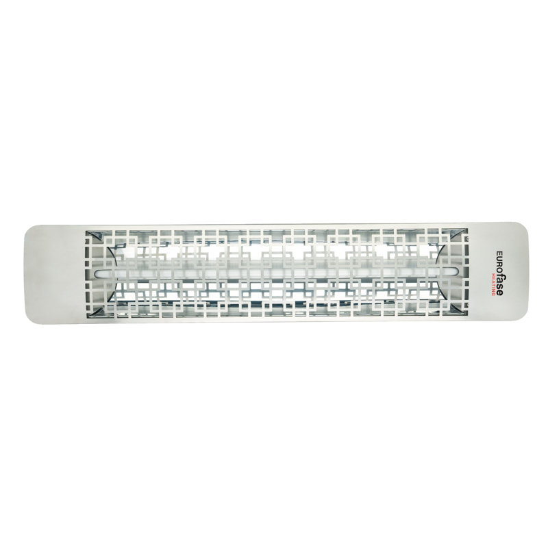 Chauffe-terrasse électrique 39 po Eurofase, Acier Inoxydable