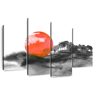 Coucher de soleil japonais Avery