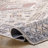 Otis Medallion Machine Washable Area Rug for Living Room Bedroom Dining Room Kitchen, Peach/Ivory-179111583