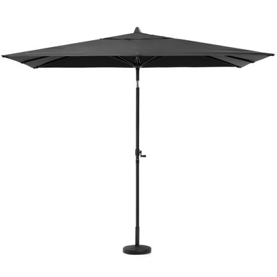 Parasol de marché rectangulaire 60 po x 106 po avec base lestée