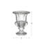 Vase de table en verre transparent Arriyah-770834142