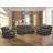 Transitional Style 1Pc Glider Recliner Pillow Top Arms Gray Finish Primary Living Room