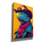 Toile épique «Western Iguana» par Momart, 18 po x 26 po