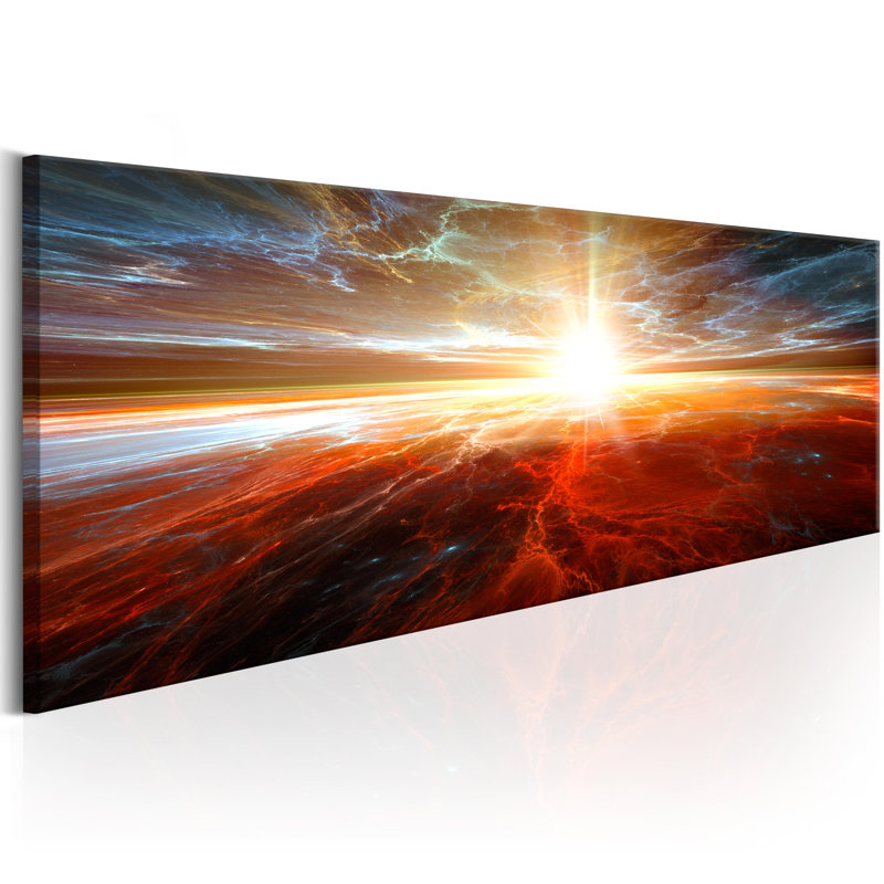 No Frame Print on Canvas, 45cm H x 135cm W