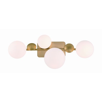 Vine, Vanity, 4Lt, Opal Glass