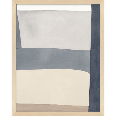 Everything In Deep Blue Print by Julia Balfour