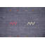 Tapis oriental rayé Gabbeh 9 x 12