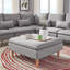 Chaise longue à accoudoirs carrés Poyner-768407875