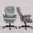 Massage Executive Office Chair With 6 Vibration Points, 400LBS Heated Big And Tall Office Chair With Foot Rest And Lumbar Support, Microfiber Reclining Computer Desk Chair-2059166714